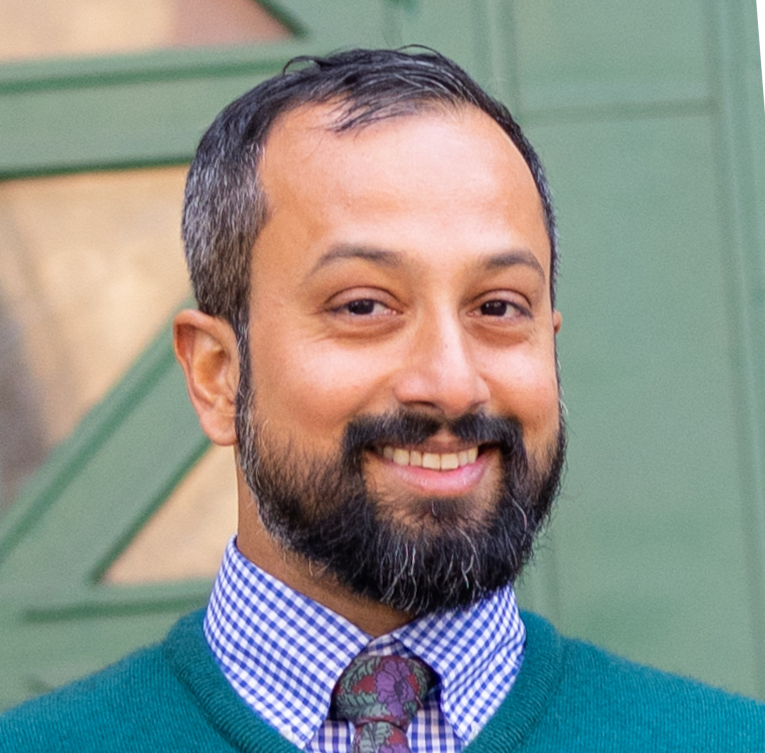 A photograph of the author